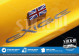 Lotus Exige S2 Heckmaskenaufkleber, silbergrau