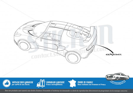 STICK-IN autocollants pour carrosseries