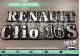 Renovierungsaufkleber Monogramm Renault Clio 16S Kofferraumverkleidung