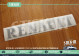 Renovierungsaufkleber Monogramm Renault Clio 16S Kofferraumverkleidung