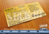 "Demand Original Part" sticker - Battery - Engine Compartment - Renault Clio Williams, 16S & 16V (except 1991)