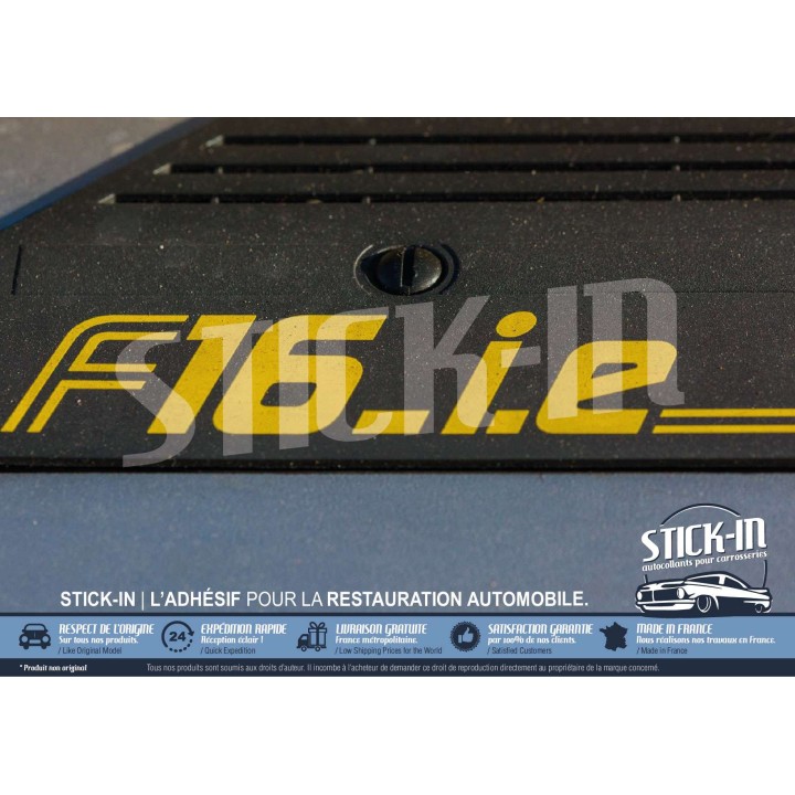 Renault Clio Williams 16S R19 F16ie Motor Zündkerzenabdeckung Aufkleber