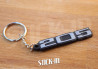 Keychain - Peugeot 205 GTI CTI CJ GT XS XT Rallye Roland Garros - Logo Monogramm Badge Soft PVC Keyrings