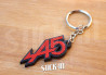 Keychain - Renault 5 Alpine A5 Turbo - Red & Black - Keyring Logo Bodywork Stickers Rear Wing