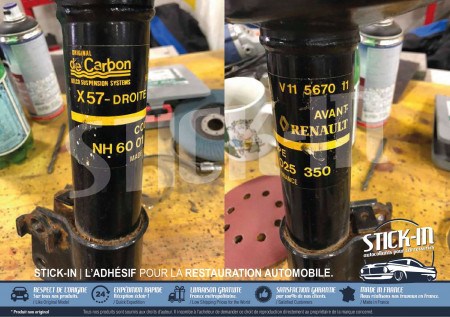 STICK-IN autocollants pour carrosseries