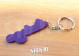 Renault Twingo Schlüsselanhänger-Emblem Monogramm Kofferraum-Logo Weiches PVC Lila Kenzo