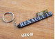 Porte clés Renault 19 16V PVC souple monogramme logo R19