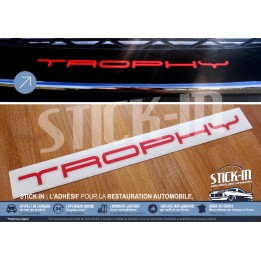 Pegatinas para el parachoques delantero Renault Megane 3 RS TROPHY 265