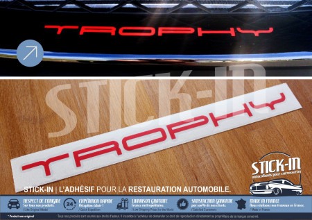 Aufkleber Stoßstange Front Blade - Renault Megane 3 RS TROPHY 265