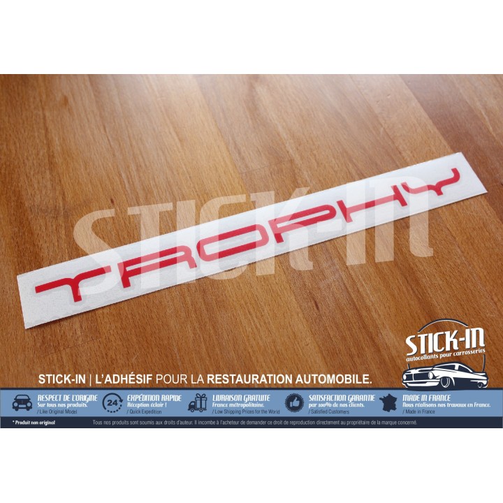 Pegatinas para el parachoques delantero Renault Megane 3 RS TROPHY 265