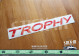 Renault Clio 4 RS EDC TROPHY 220 Autoaufkleber