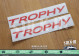 Renault Clio 4 RS EDC TROPHY 220 Stickers Autocollants Bas Portes