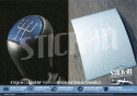 Aufkleber Umbau Kühlergrill Badge + Schaltknauf Nummern - Renault Clio 2RS Ragnotti 172