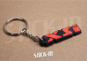 Keychain - Peugeot 106 306 XSi - Soft PVC Badges Logo Monogram