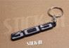 Keychain - Peugeot 305 - soft PVC keyrings monogram badge logo