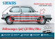 Stickers Autocollants Bandes Latérales Bas de Caisse VW Volkswagen Golf 1 et 2 GTI
