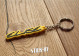 Lotus Elise S1 Gelber 111S Logo Sport-Schlüsselanhänger aus weichem PVC