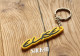 Lotus Elise S1 Gelber 111S Logo Sport-Schlüsselanhänger aus weichem PVC