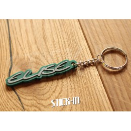 Porte Clés Lotus Elise S1 Vert 111S Logo PVC Souple Sport