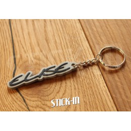 Lotus Elise S1 Grey Keyring 111S Logo Soft PVC Sport