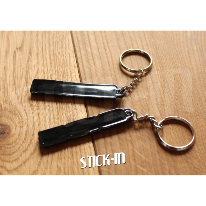 Pack de 2 llaveros - Peugeot 205 + GTI - PVC blando con monogramas y logotipos