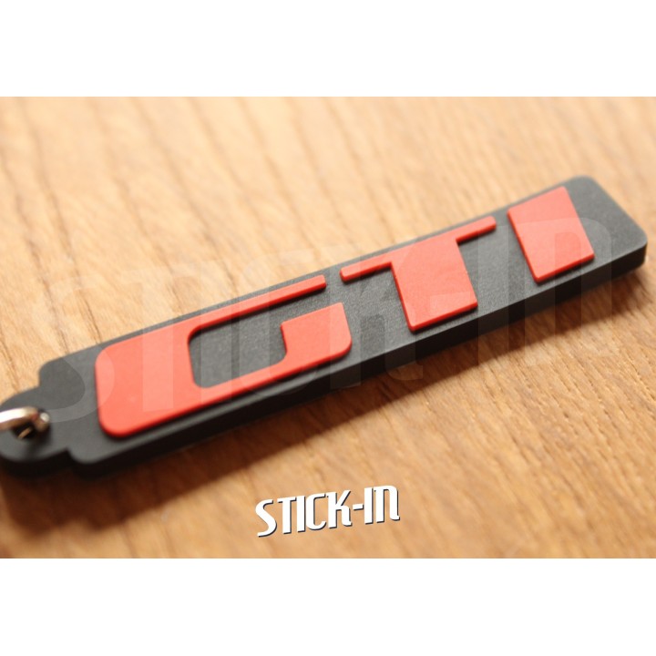 Llavero - Peugeot 205 309 GTI 1.6 1.9 Griffe - Logotipo monograma de PVC blando