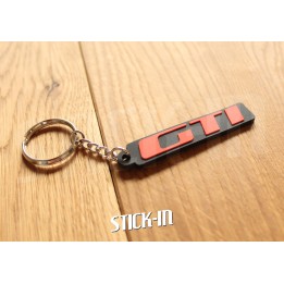 Portachiavi - Peugeot 205 309 GTI 1.6 1.9 Impugnatura - Logo monogramma in PVC morbido
