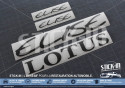 Lotus Elise S1 Stickers Rear Clamshell Dashboard charcoal anthracite