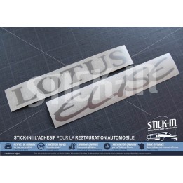 Lotus Elise S1 Silver Grey Rear Mask Stickers/Decals