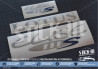Lotus Elise S1 111S Aufkleber Decals Blau Grau Silber