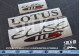 Lotus Elise S1 111S Aufkleber Anthrazitrot