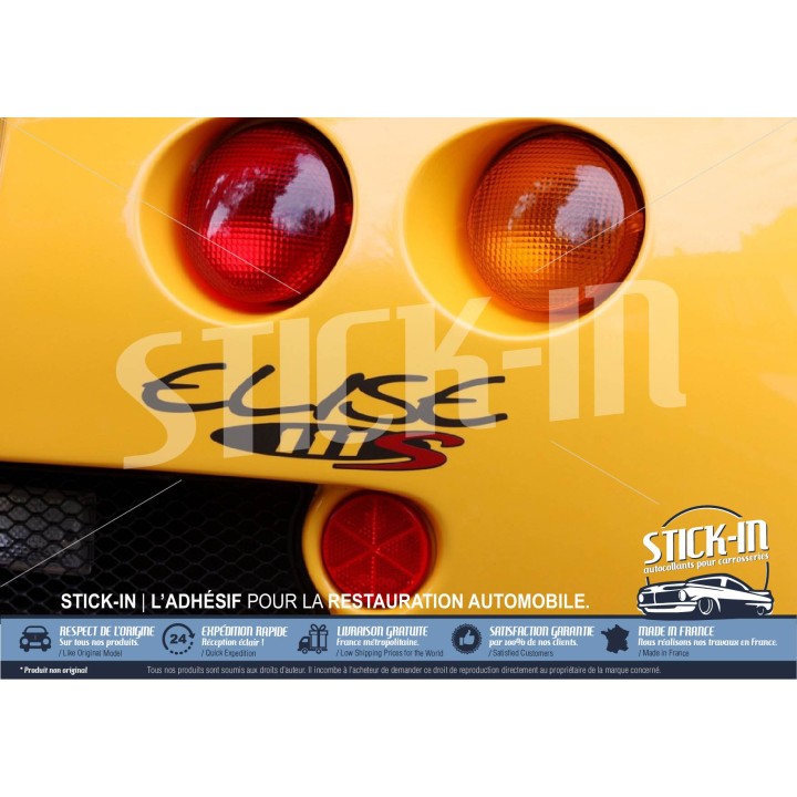 Adesivi Lotus Elise S1 111S Rosso Antracite