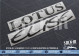 Lotus Elise S1 Autocollants Stickers Masque Arrière Gris Anthracite Charcoal