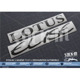 Lotus Elise S1 Heckmaskenaufkleber Anthrazitgrau Anthrazit