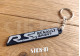 Schlüsselanhänger – Renault Sport RS – Grau – Kofferraum-Monogramm-Emblem, weiches PVC