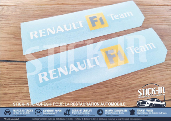 Stickers Renault F1 Team Clio sport Megane 2 RS R25 R26