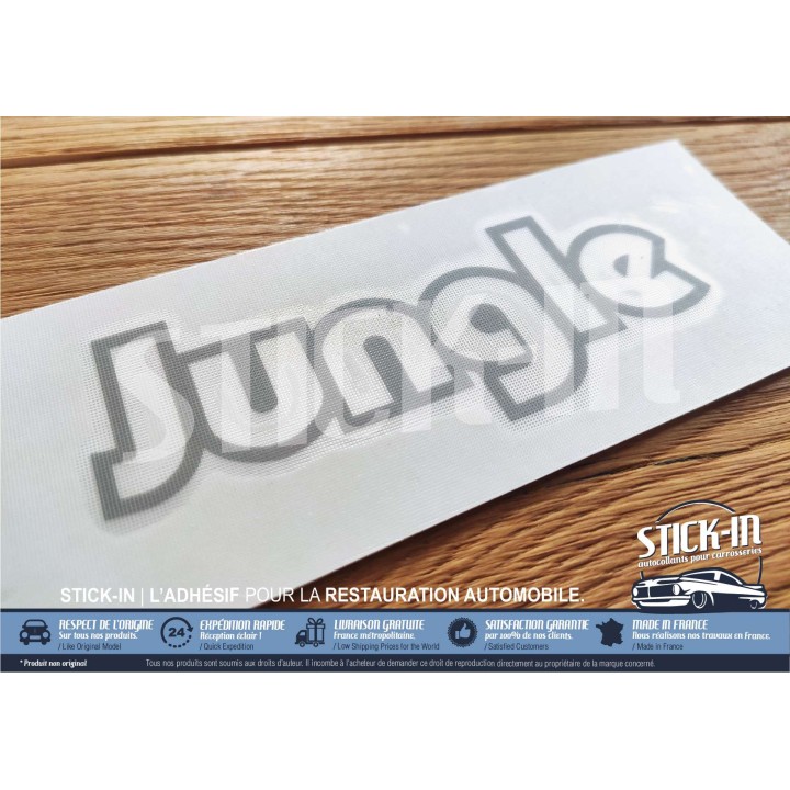Renault Twingo 1 Jungle Autocollant Stickers Ailes Avant Répétiteur Logo