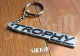 Schlüsselanhänger – Renault Sport Megane 3 RS TROPHY 275 – Monogramm-Logo aus weichem PVC