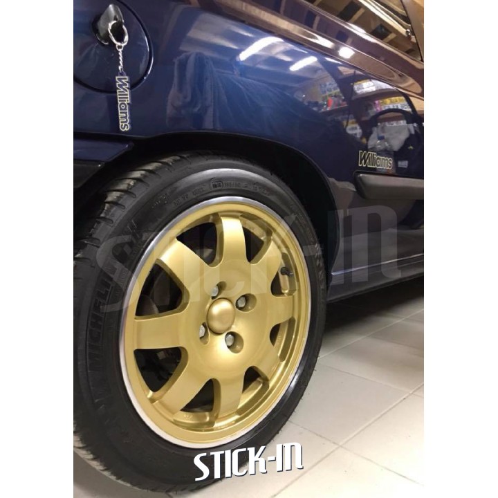Keyring - Renault Clio Williams - Soft PVC monogram logo