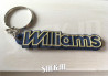 Keyring - Renault Clio Williams - ‘Williams’ monogram in soft PVC