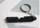 Schlüsselanhänger – Renault Clio 16V – Monogramm-Logo-Emblem aus weichem PVC