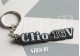 Schlüsselanhänger – Renault Clio 16V – Monogramm-Logo-Emblem aus weichem PVC
