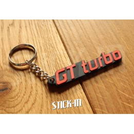 Portachiavi - Renault 5 GT Turbo - Logo monogramma R5 GTT in PVC morbido