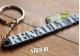 Schlüsselanhänger – Renault 19 16S R19 – Monogramm-Logo aus weichem PVC