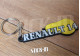 Porte Clés - Renault 14 R14 - PVC Souple Poire Logo Monogramme