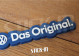 Schlüsselanhänger – Volkswagen Das Original VW – Weich-PVC-Logo-Aufkleber mit Slogan