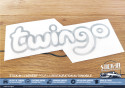 Autocollant Stickers Renault Twingo 1 Coffre