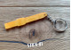 Schlüsselanhänger – Renault F1 Team – Gelb – Megane RS R25 R26 Emblem, Monogramm-Logo, weiches PVC