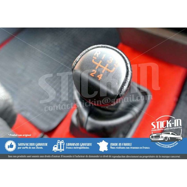 Renault 5 GT Turbo GTT R5 gear knob grille renovation sticker