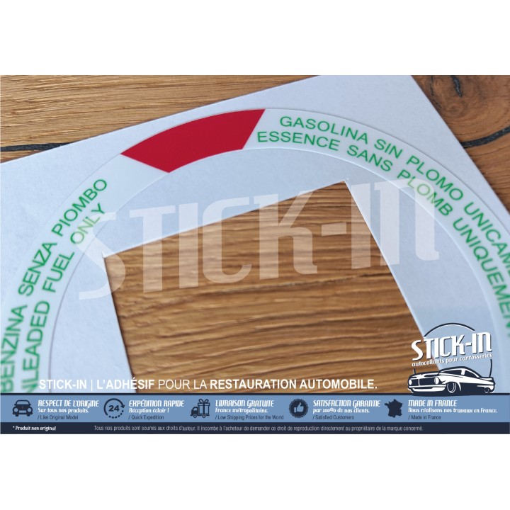 Autocollant Sticker Réservoir Essence Renault Clio Williams Phase 2